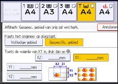 Schermafbeelding bedieningspaneel