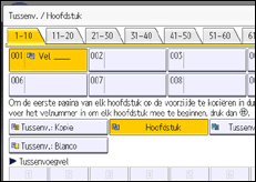Schermafbeelding bedieningspaneel