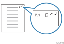 Illustratie van een doorzendteken