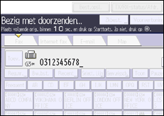 Schermafbeelding bedieningspaneel