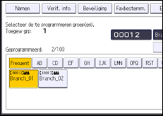 Schermafbeelding bedieningspaneel