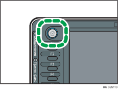 Иллюстрация кнопки "Начальный экран"