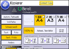 Abbildung Bedienfeld-Display