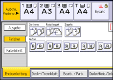 Abbildung Bedienfeld-Display