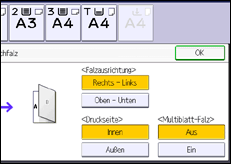 Abbildung Bedienfeld-Display