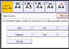 Abbildung Bedienfeld-Display