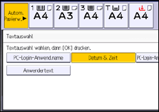 Abbildung Bedienfeld-Display
