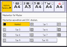 Abbildung Bedienfeld-Display
