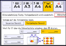 Abbildung Bedienfeld-Display