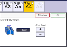 Abbildung Bedienfeld-Display