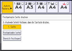 Abbildung Bedienfeld-Display