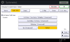 Abbildung Bedienfeld-Display