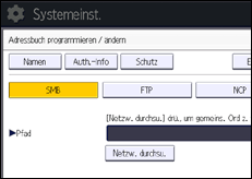Abbildung Bedienfeld-Display