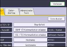 Abbildung Bedienfeld-Display