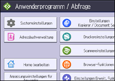 Abbildung Bedienfeld-Display