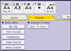 Abbildung Bedienfeld-Display