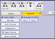 Abbildung Bedienfeld-Display