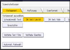 Abbildung Bedienfeld-Display