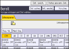 Abbildung Bedienfeld-Display