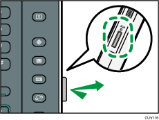 Abbildung des Steckplatzes