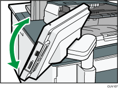 Illustration du panneau de commande