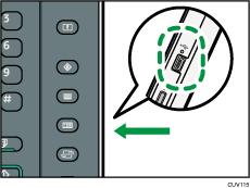 Illustration du logement pour supports