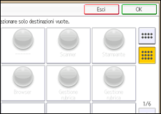 Illustrazione schermata pannello di controllo