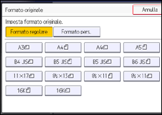 Illustrazione schermata pannello di controllo
