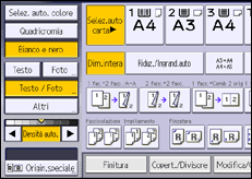 Illustrazione schermata pannello di controllo