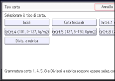 Illustrazione schermata pannello di controllo