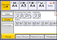 Illustrazione schermata pannello di controllo