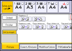 Illustrazione schermata pannello di controllo