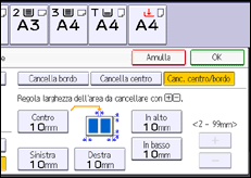 Illustrazione schermata pannello di controllo