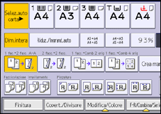 Illustrazione schermata pannello di controllo
