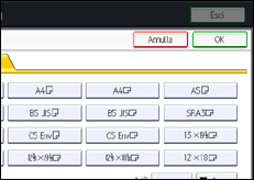 Illustrazione schermata pannello di controllo