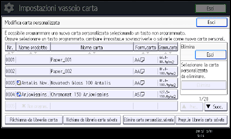Illustrazione schermata pannello di controllo