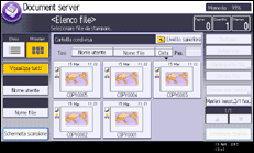 Illustrazione schermata pannello di controllo