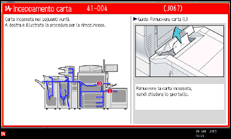Illustrazione schermata pannello di controllo