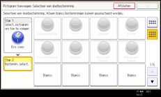 Schermafbeelding bedieningspaneel