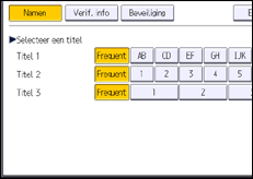 Schermafbeelding bedieningspaneel