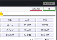 Schermafbeelding bedieningspaneel