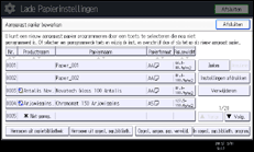 Schermafbeelding bedieningspaneel