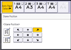 Operation panel screen illustration