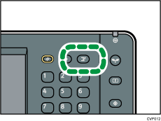 Interrupt key illustration
