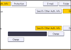 Operation panel screen illustration