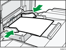 Bypass tray illustration