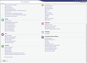 Web browser screen illustration