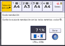 Ilustración de la pantalla panel de mandos