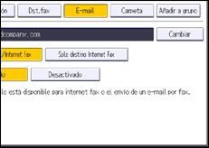 Ilustración de la pantalla panel de mandos