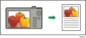 Ilustración de la impresión de formularios